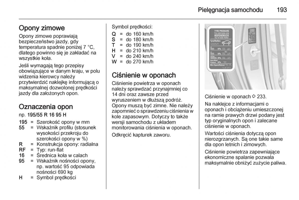 Opel Adam instrukcja obslugi / page 195