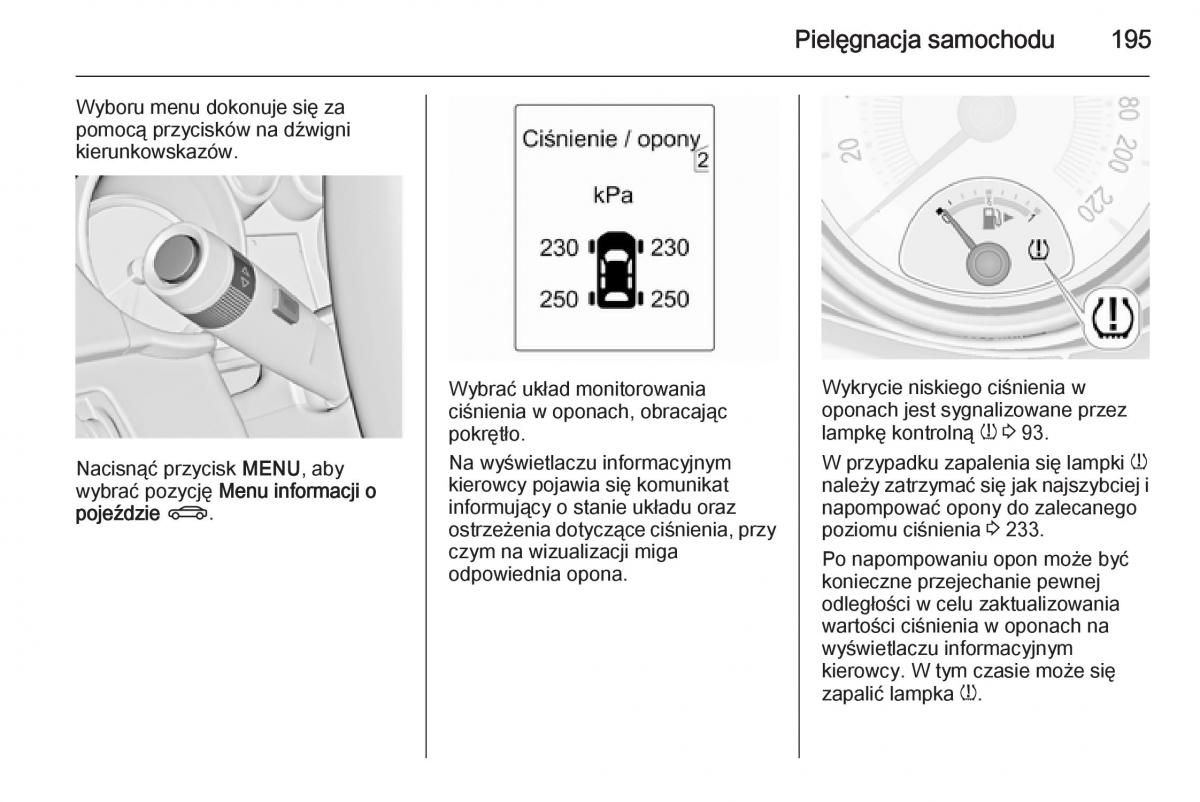 Opel Adam instrukcja obslugi / page 197