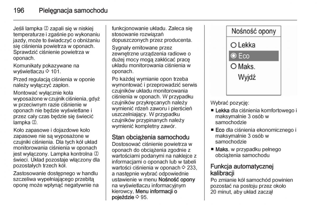 Opel Adam instrukcja obslugi / page 198