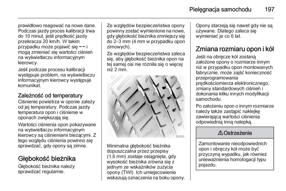 Opel Adam instrukcja obslugi / page 199