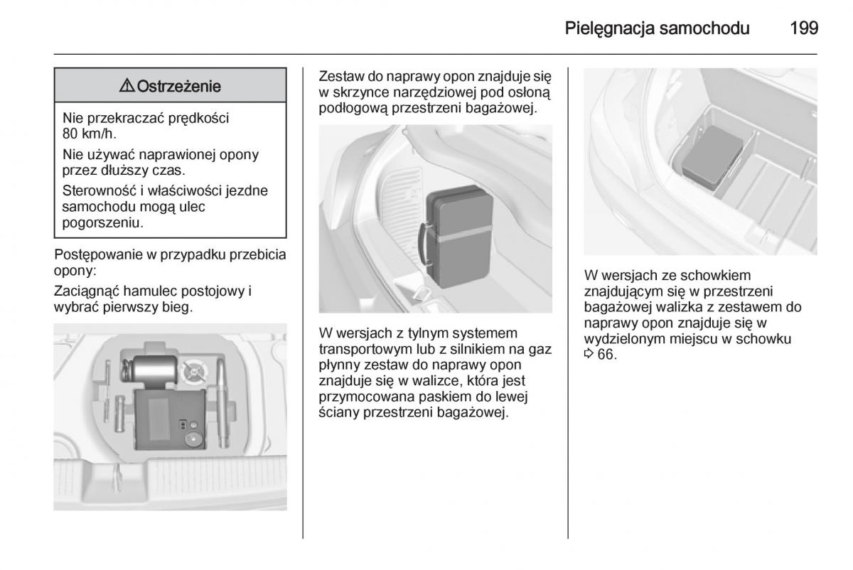 Opel Adam instrukcja obslugi / page 201