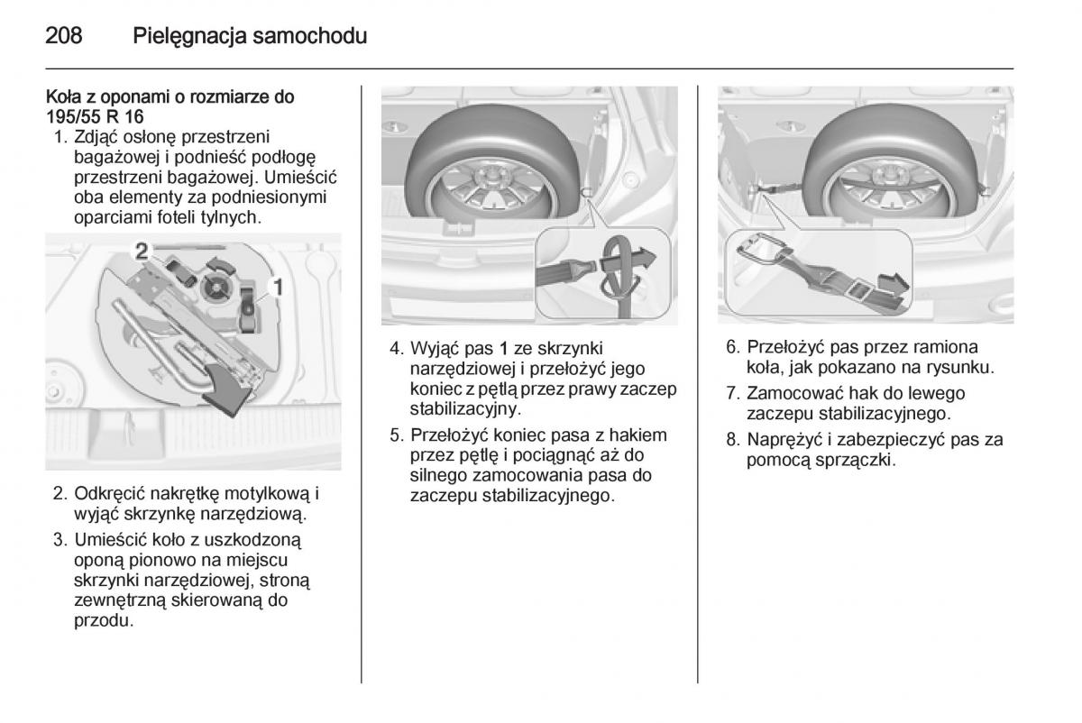 Opel Adam instrukcja obslugi / page 210