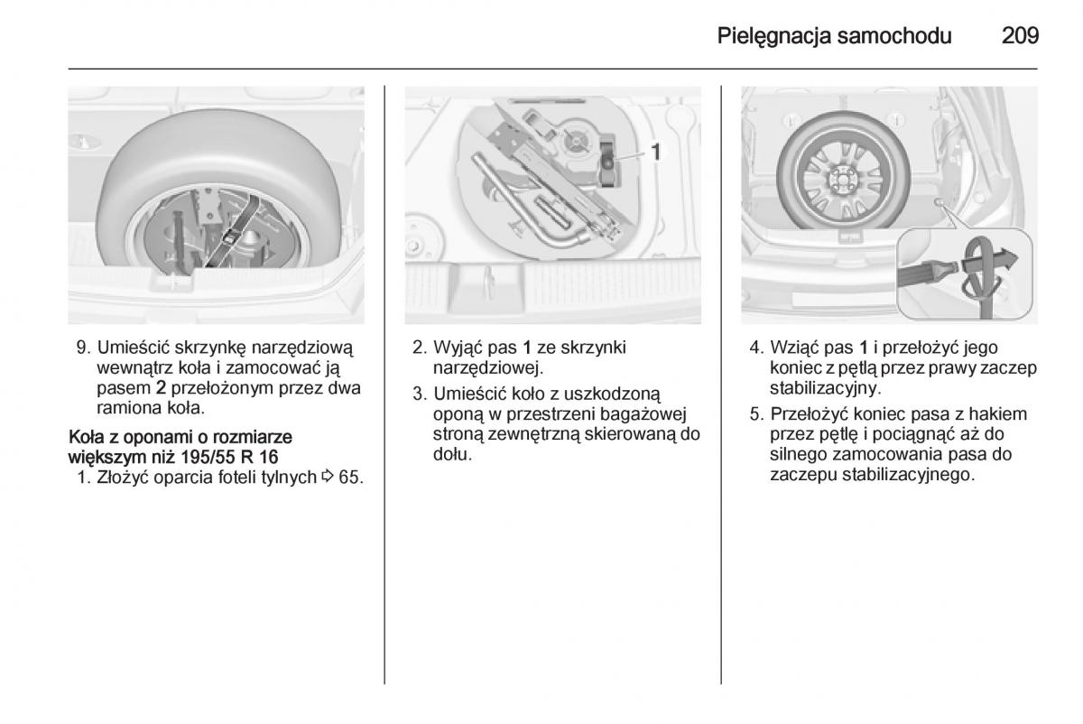 Opel Adam instrukcja obslugi / page 211