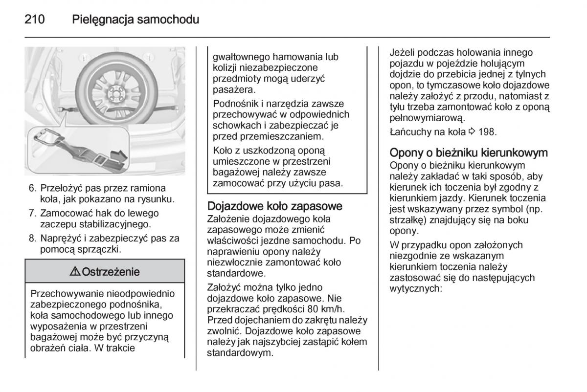 Opel Adam instrukcja obslugi / page 212