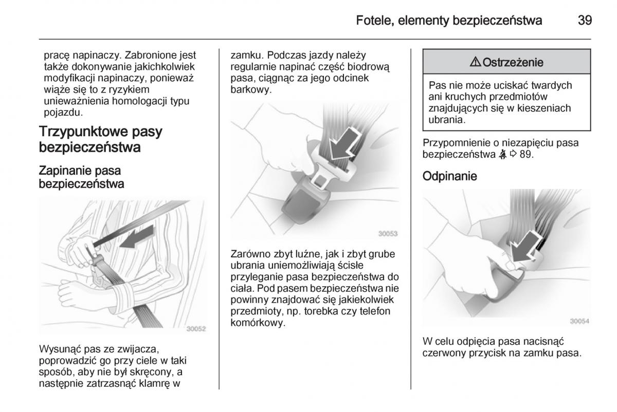 Opel Adam instrukcja obslugi / page 41