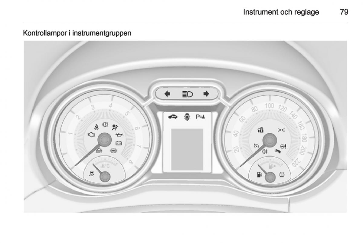 Opel Adam instruktionsbok / page 81