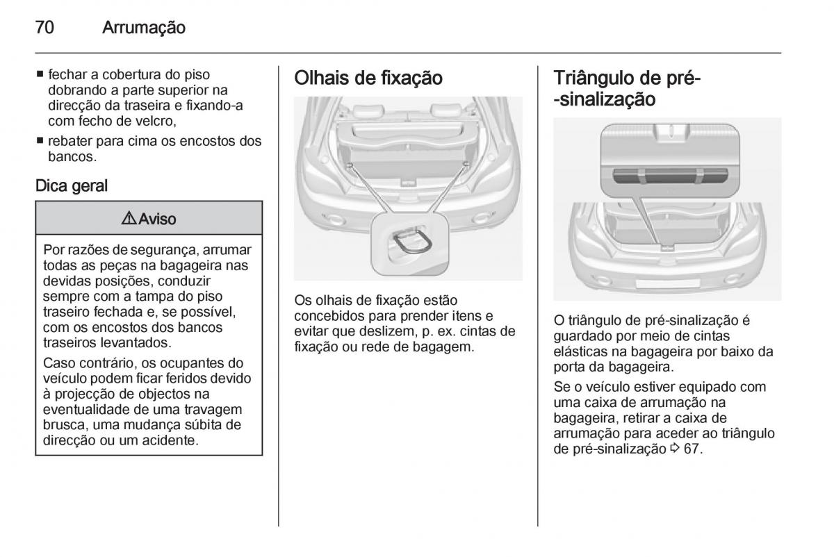 Opel Adam manual del propietario / page 72