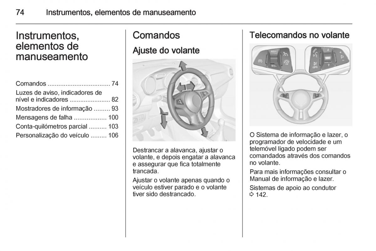 Opel Adam manual del propietario / page 76