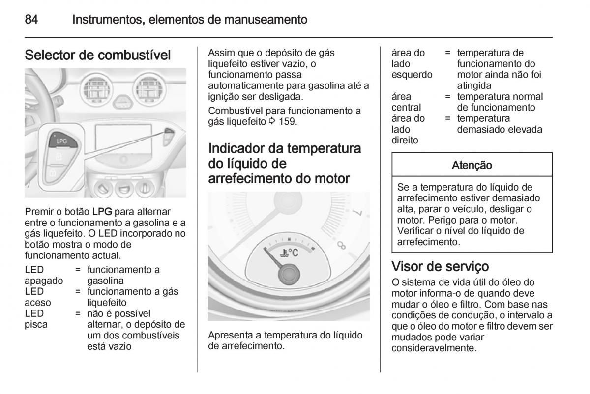 Opel Adam manual del propietario / page 86