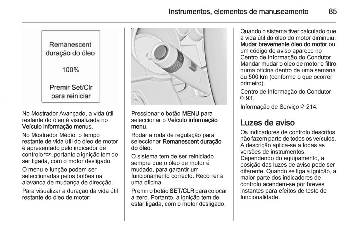 Opel Adam manual del propietario / page 87