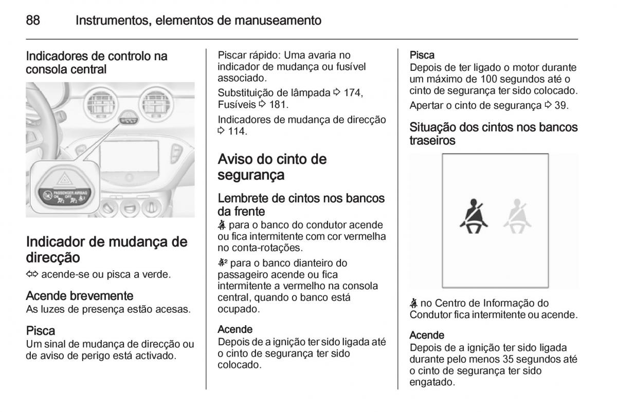 Opel Adam manual del propietario / page 90