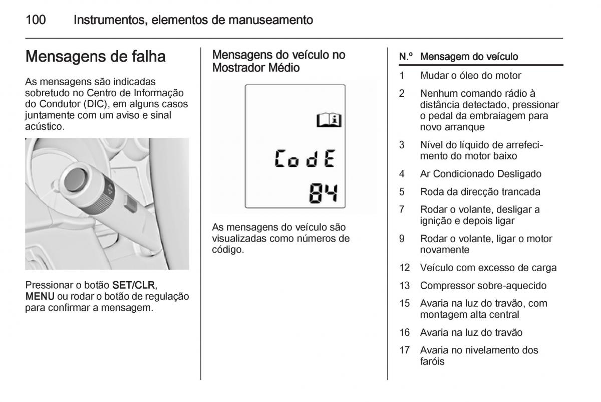 Opel Adam manual del propietario / page 102