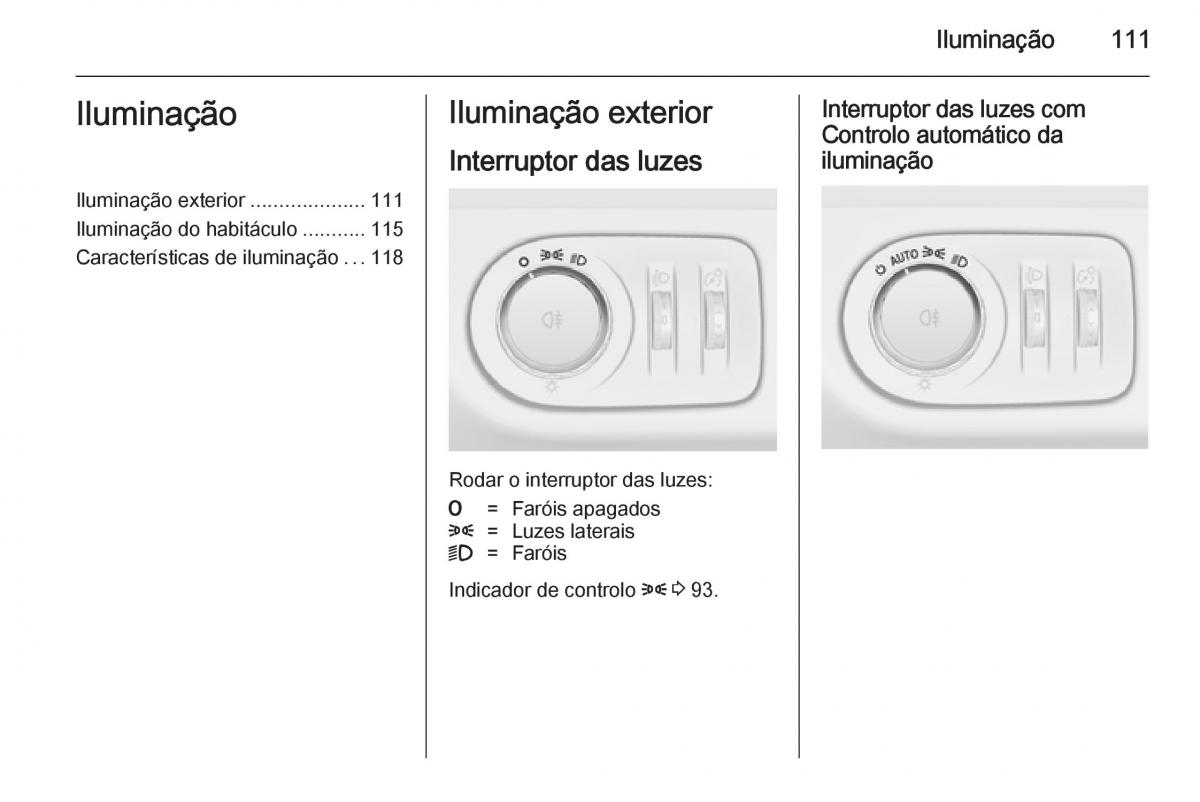 Opel Adam manual del propietario / page 113