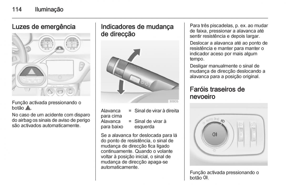 Opel Adam manual del propietario / page 116