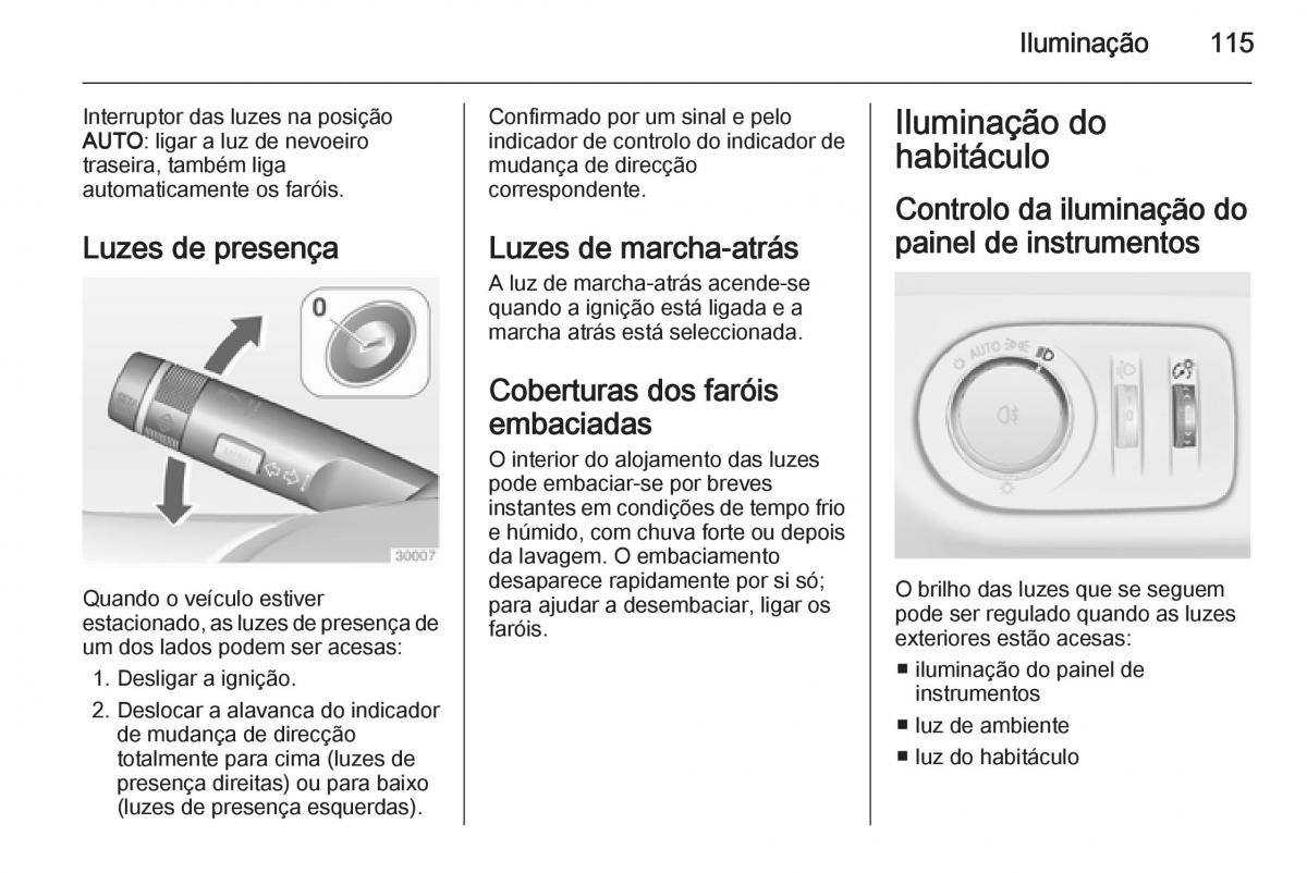 Opel Adam manual del propietario / page 117