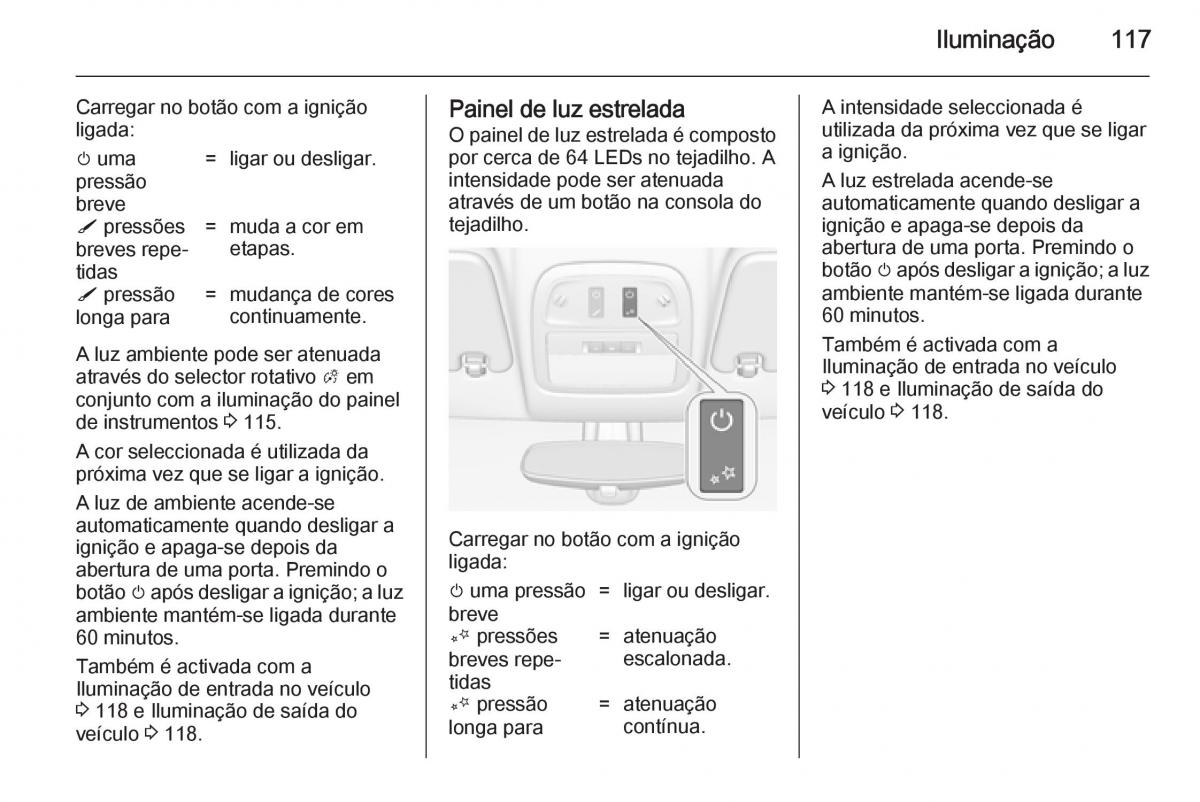 Opel Adam manual del propietario / page 119