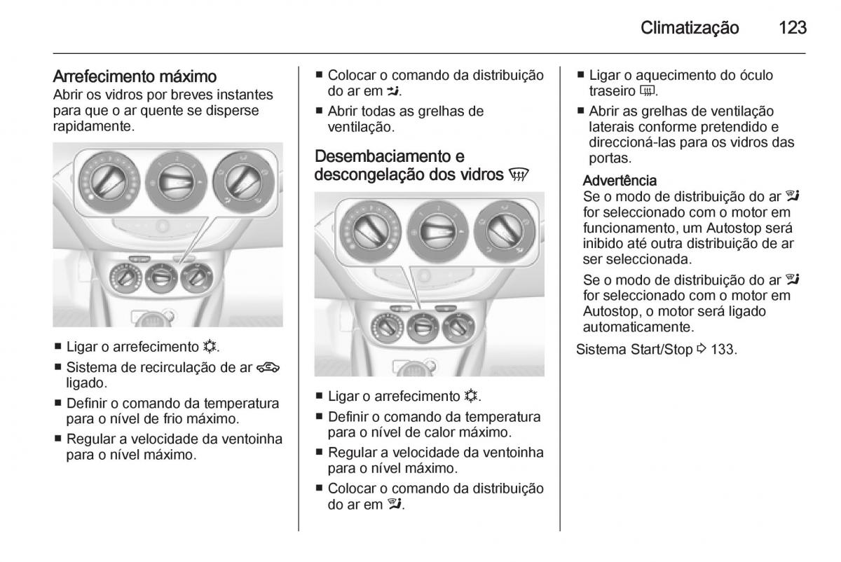 Opel Adam manual del propietario / page 125