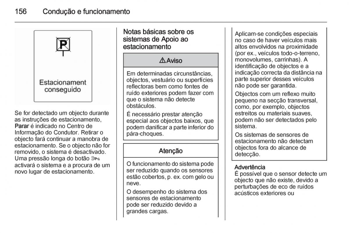 Opel Adam manual del propietario / page 158