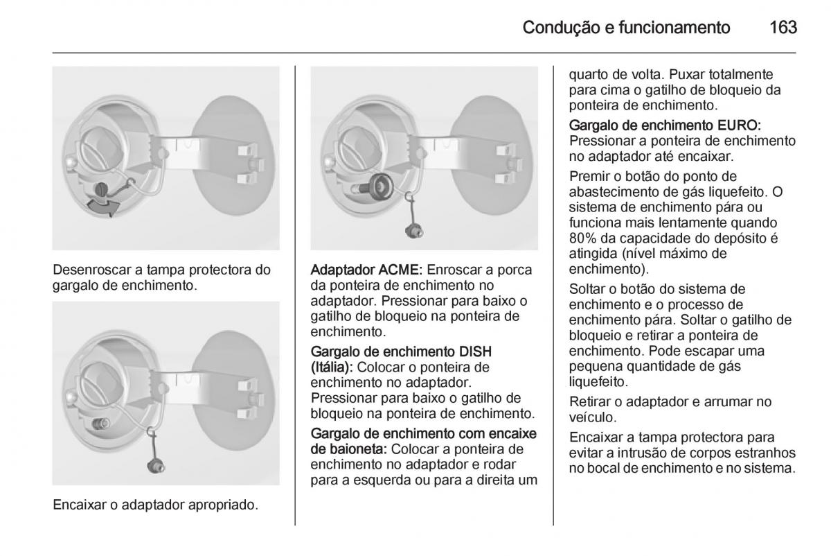 Opel Adam manual del propietario / page 165