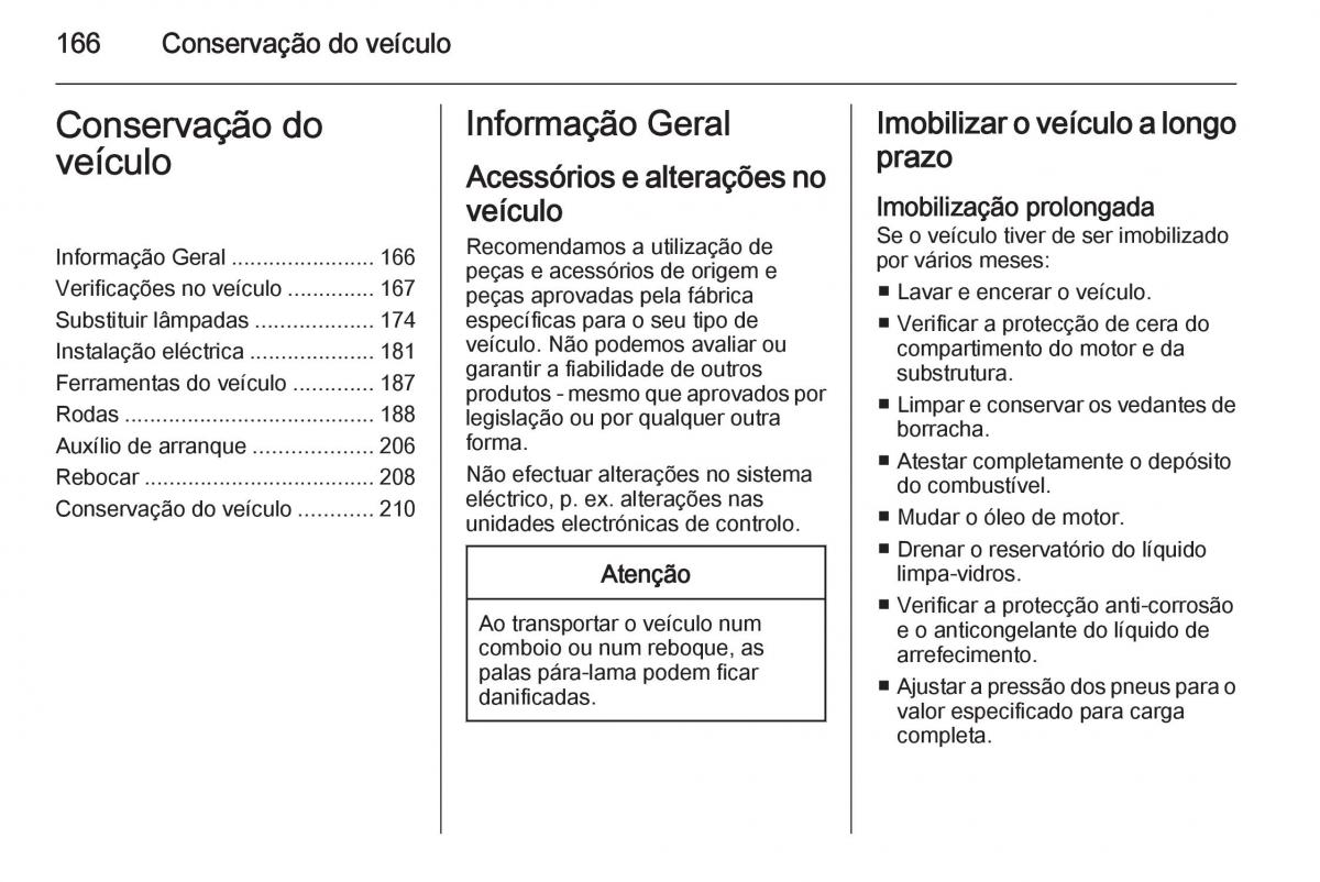 Opel Adam manual del propietario / page 168