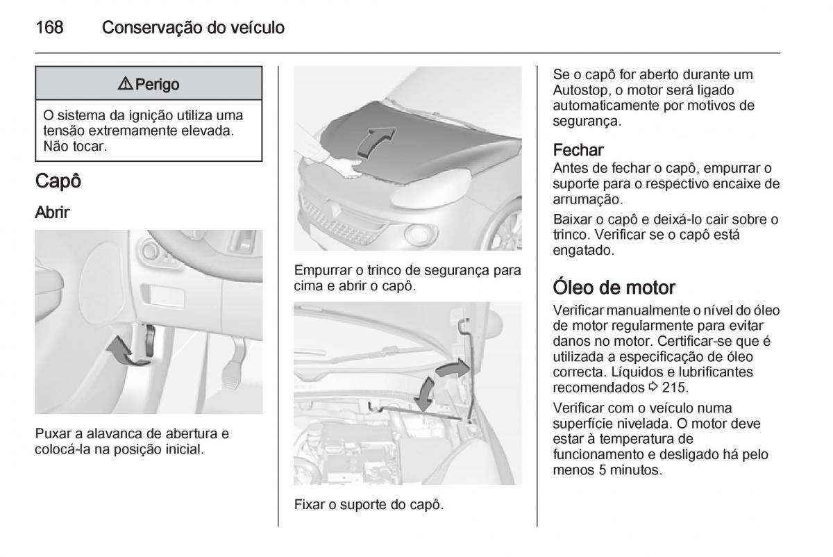 Opel Adam manual del propietario / page 170