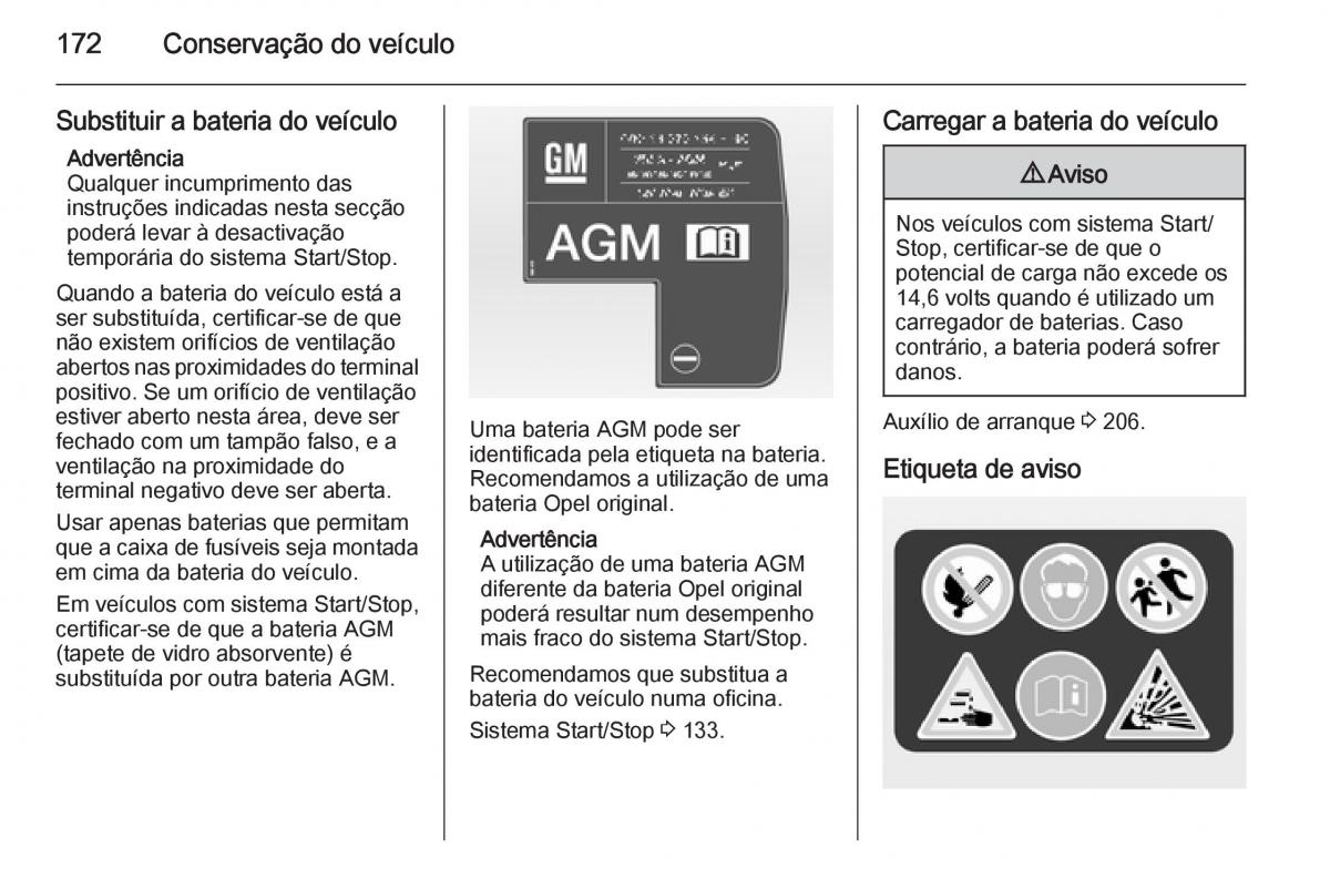 Opel Adam manual del propietario / page 174