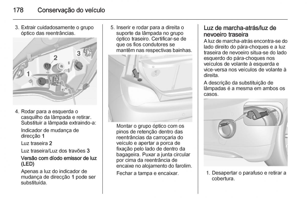 Opel Adam manual del propietario / page 180