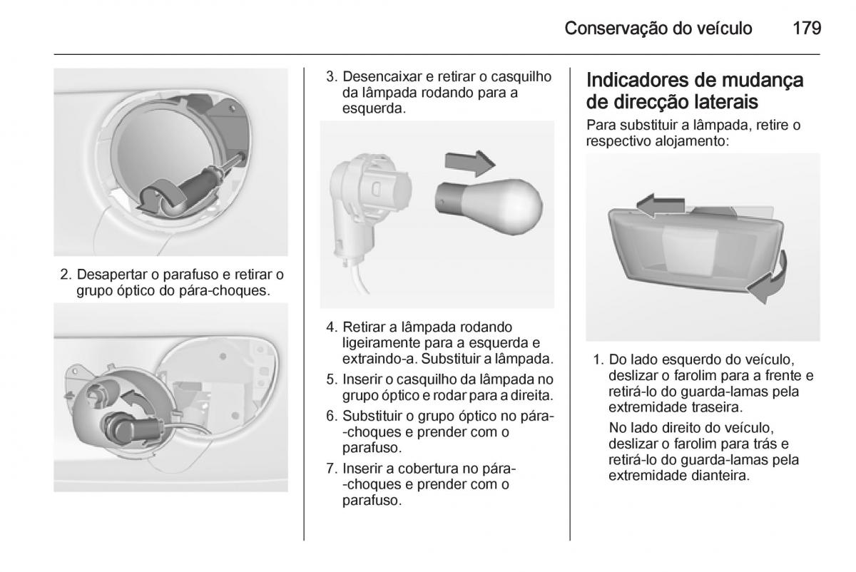 Opel Adam manual del propietario / page 181