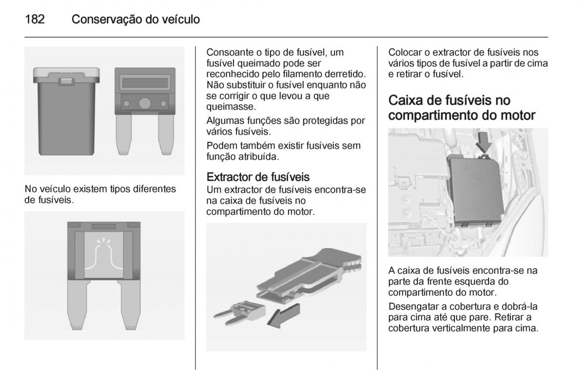 Opel Adam manual del propietario / page 184