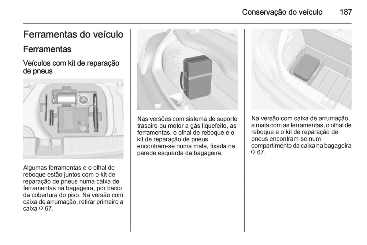 Opel Adam manual del propietario / page 189