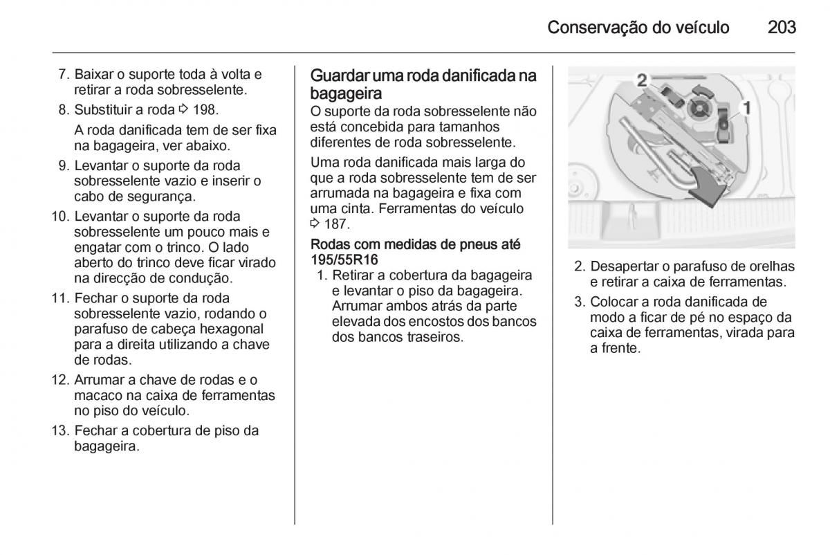 Opel Adam manual del propietario / page 205