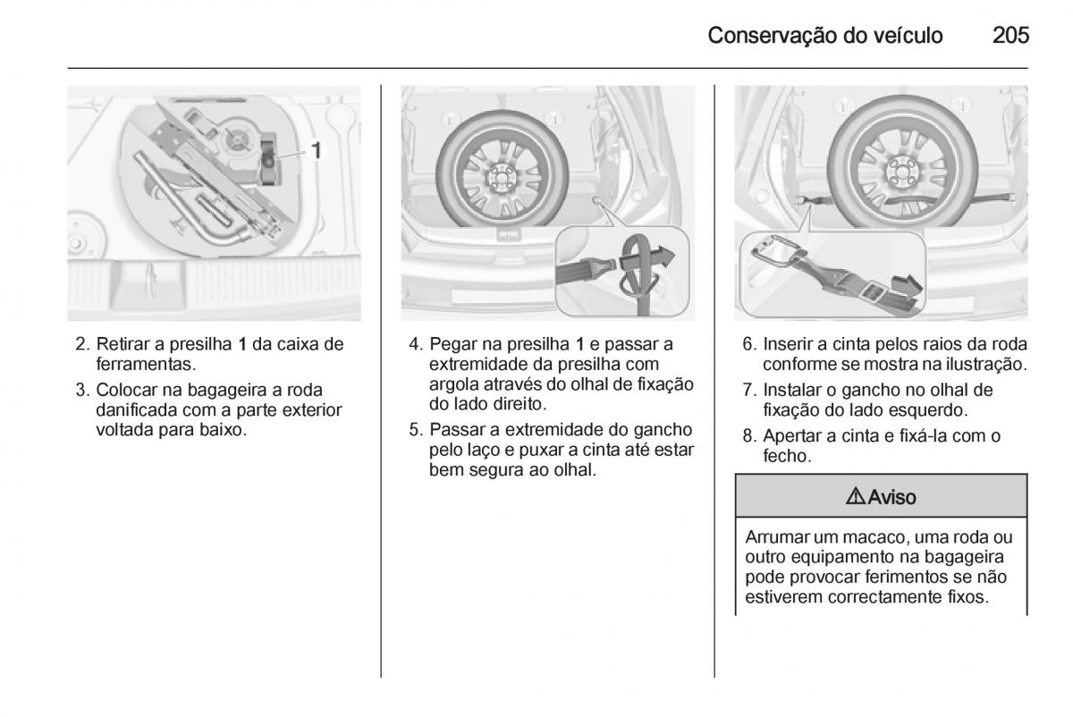 Opel Adam manual del propietario / page 207