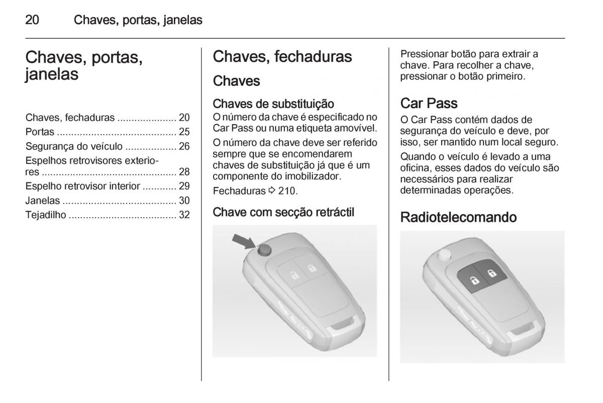 Opel Adam manual del propietario / page 22