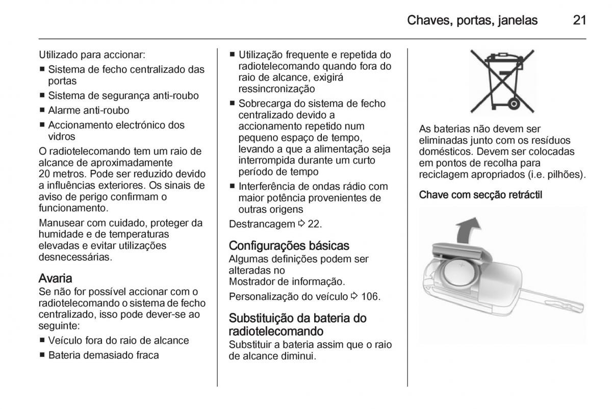 Opel Adam manual del propietario / page 23