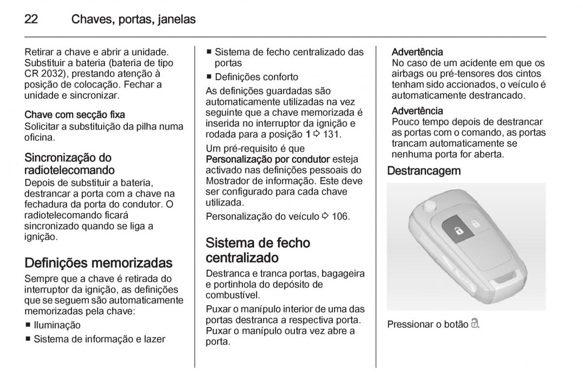 Opel Adam manual del propietario / page 24