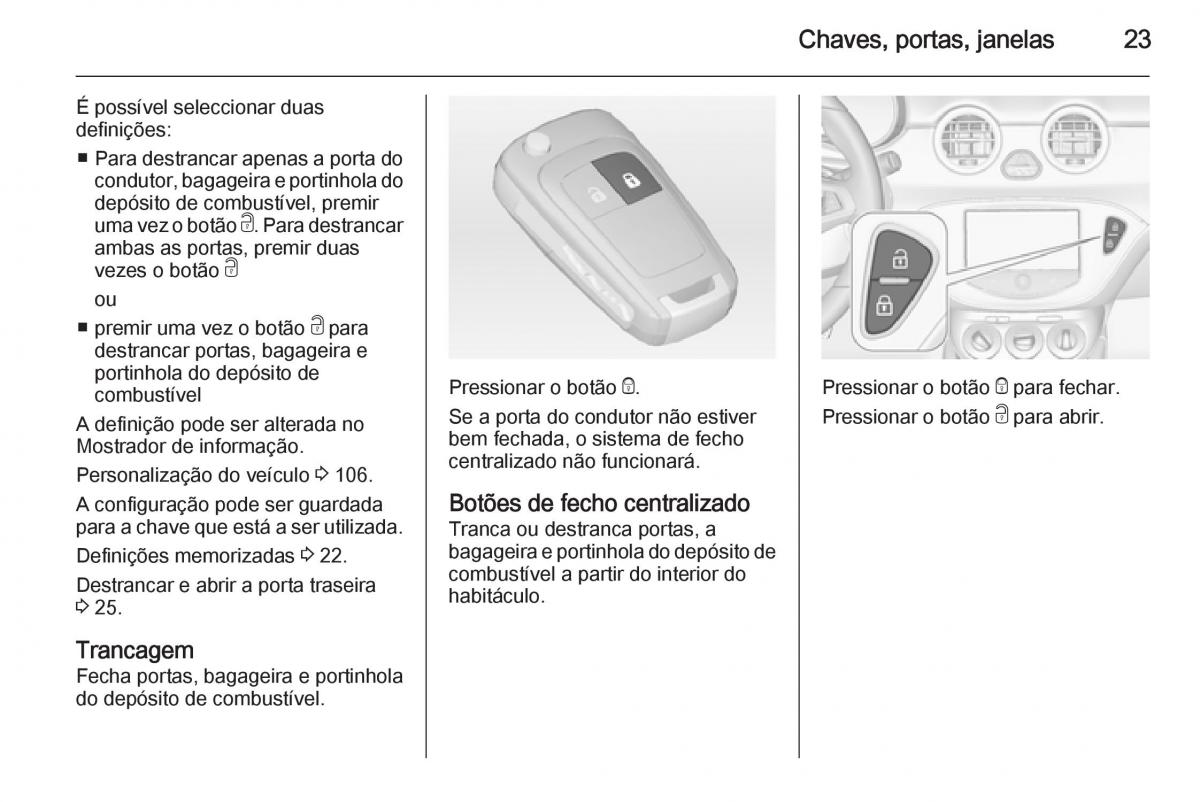 Opel Adam manual del propietario / page 25