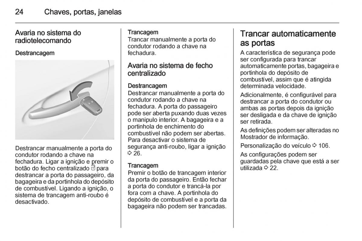 Opel Adam manual del propietario / page 26