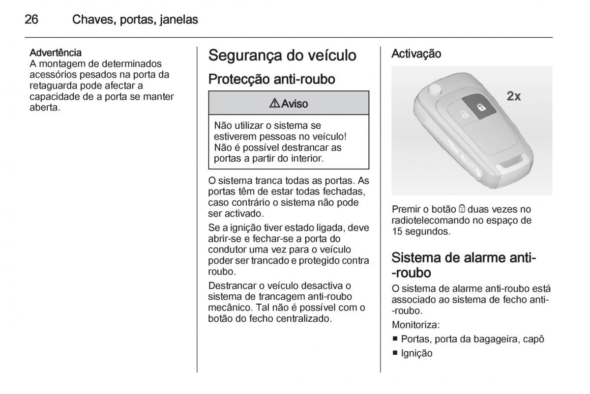 Opel Adam manual del propietario / page 28