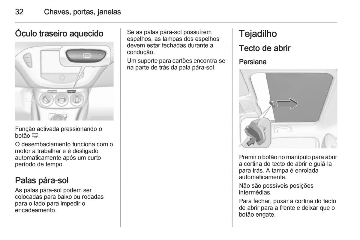 Opel Adam manual del propietario / page 34