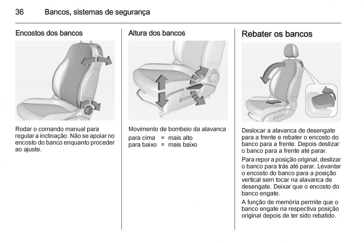 Opel Adam manual del propietario / page 38