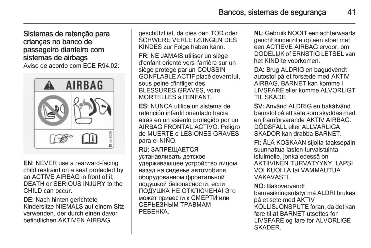 Opel Adam manual del propietario / page 43