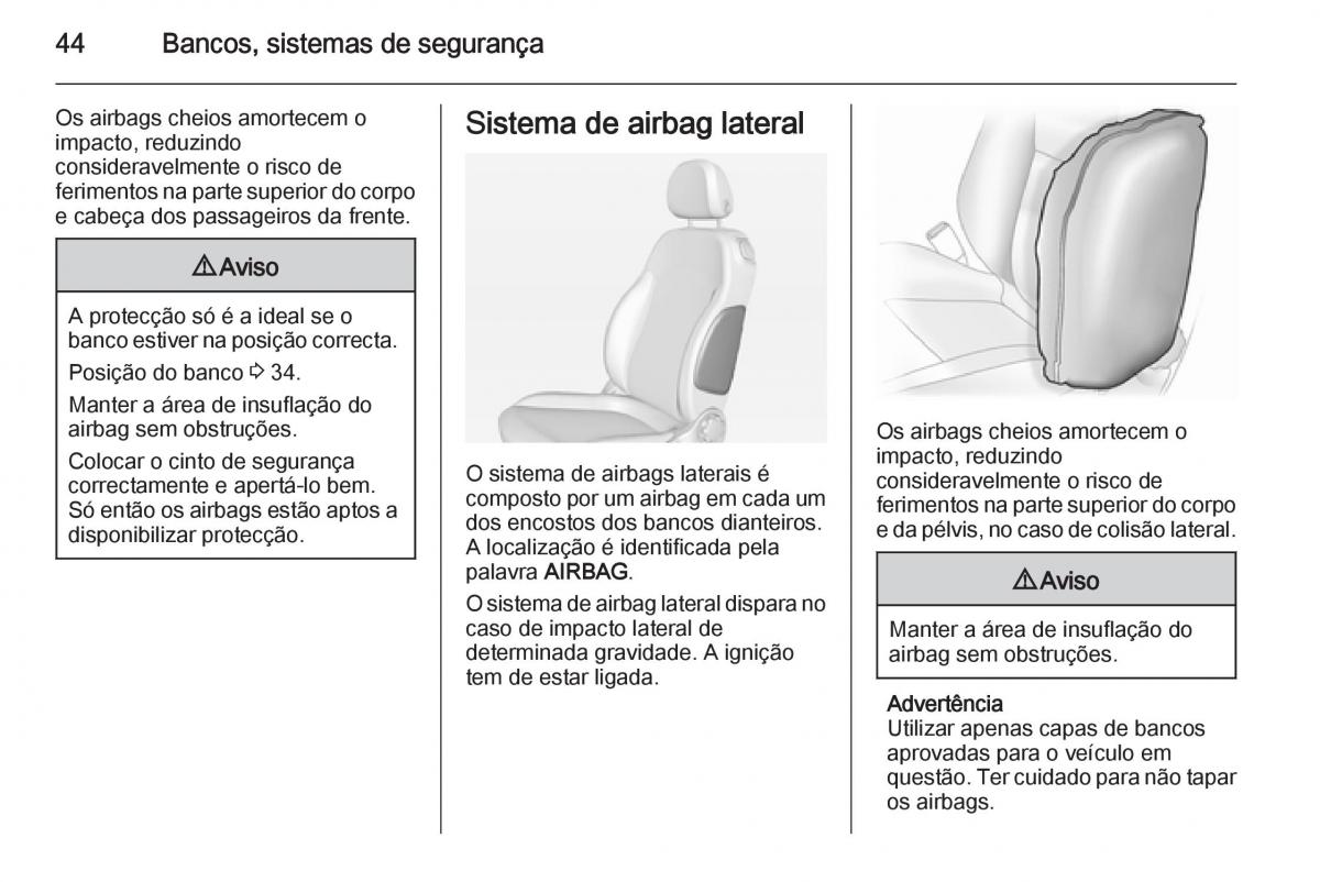 Opel Adam manual del propietario / page 46