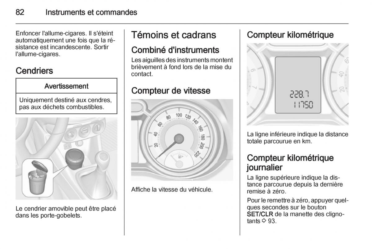 Opel Adam manuel du proprietaire / page 84