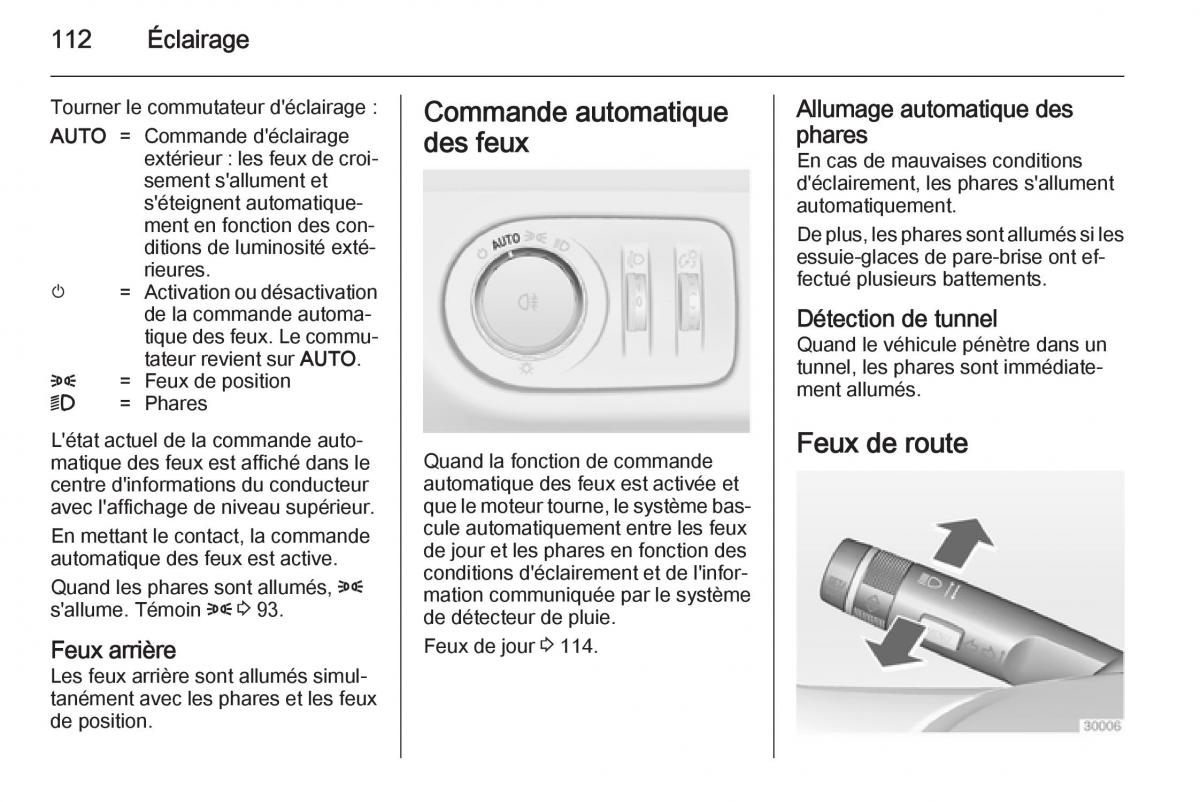 Opel Adam manuel du proprietaire / page 114