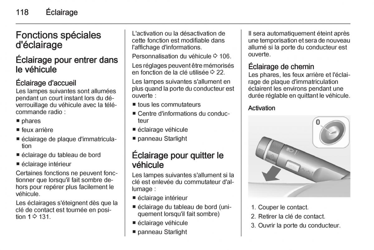 Opel Adam manuel du proprietaire / page 120