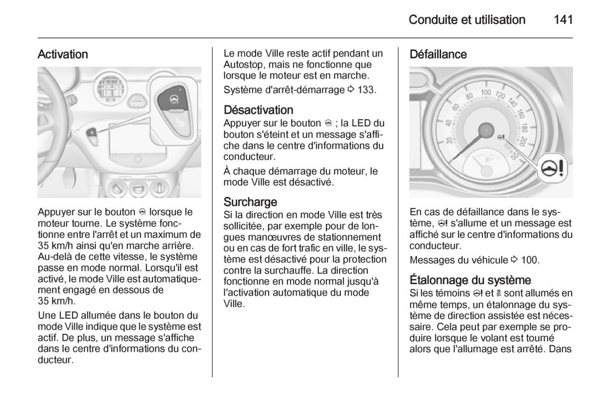 Opel Adam manuel du proprietaire / page 143