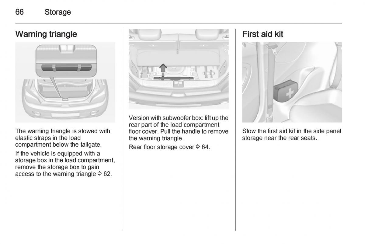 Opel Adam owners manual / page 68