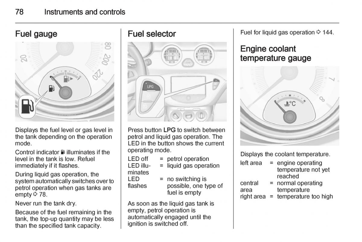 Opel Adam owners manual / page 80