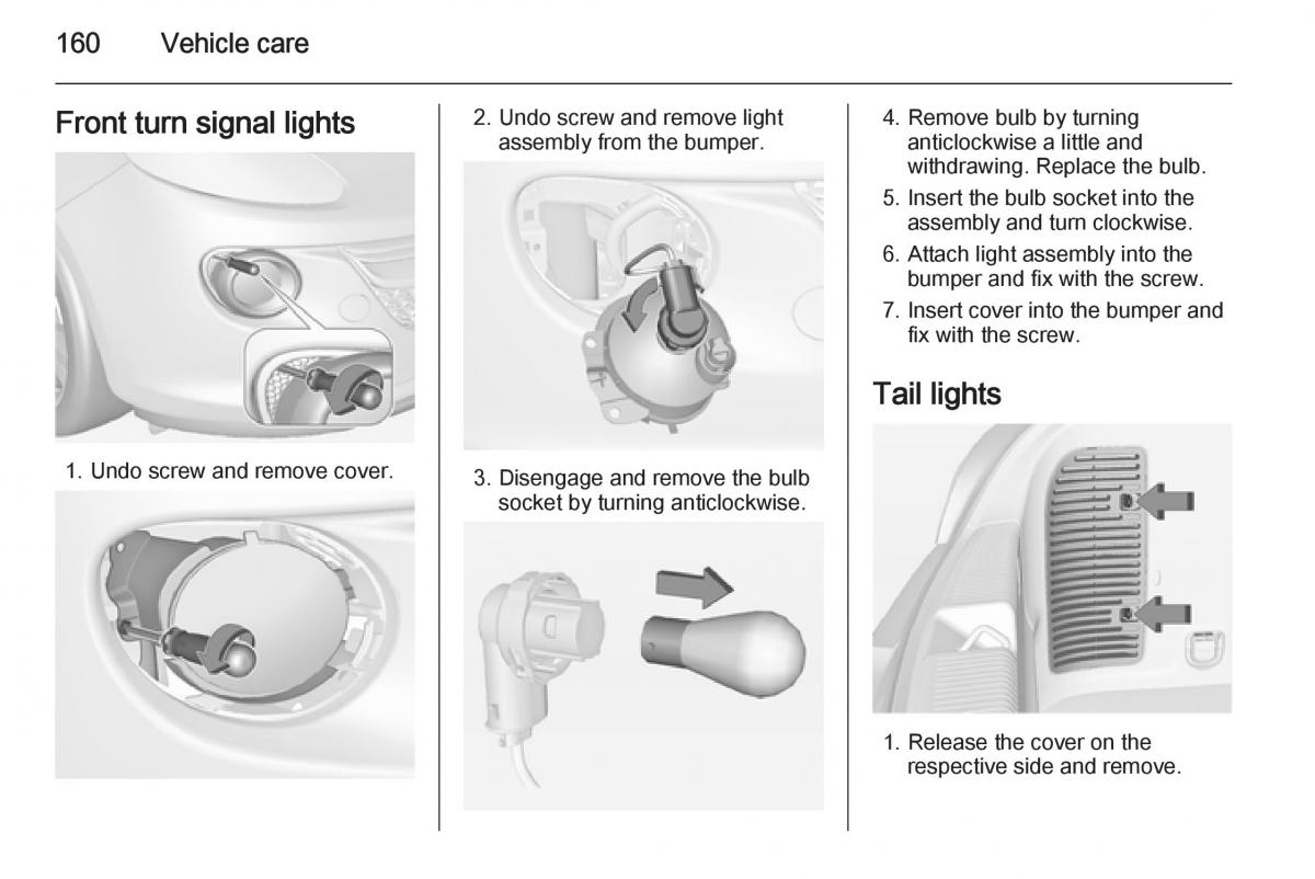 Opel Adam owners manual / page 162