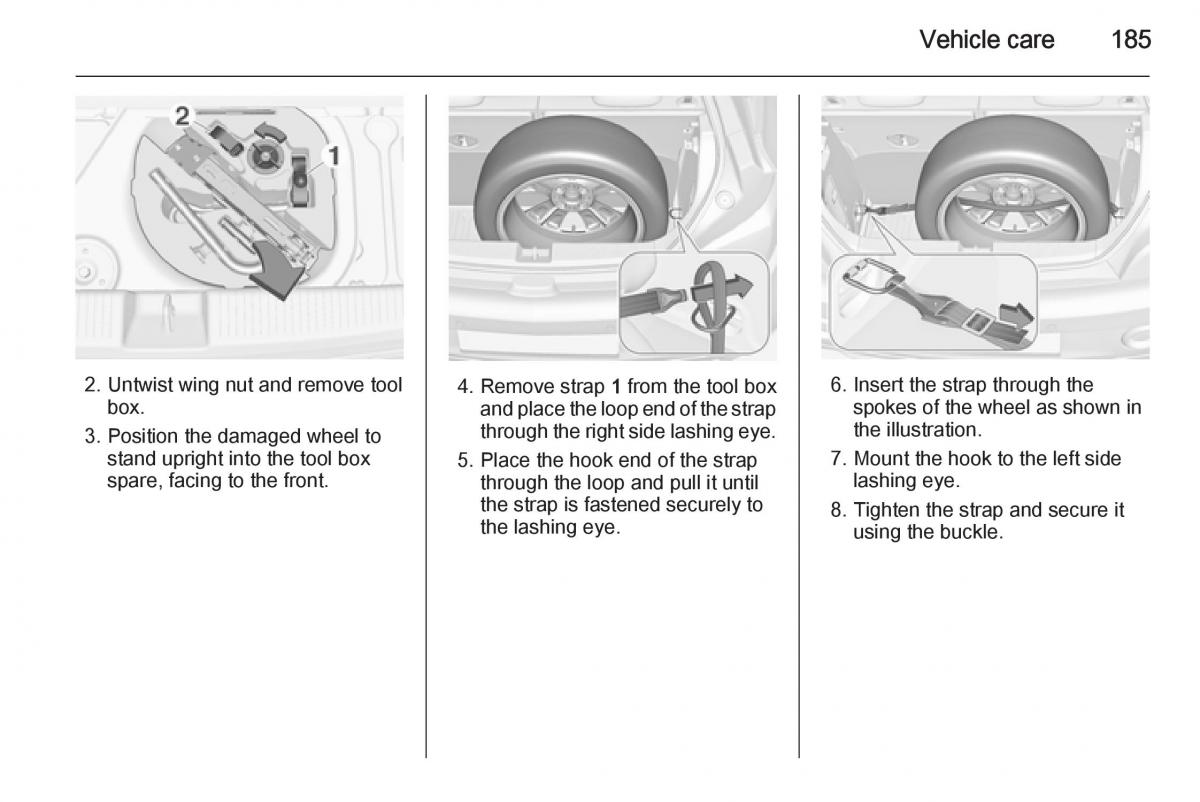 Opel Adam owners manual / page 187